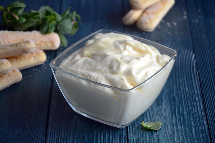 Рецепт крема для тирамису с маскарпоне