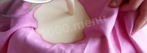 сыр маскарпоне для тирамису на сливках. Шаг 4