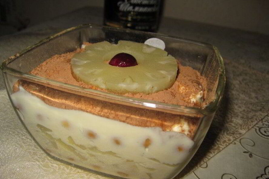 Рецепт тирамису ананасы в шампанском