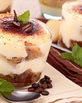 Тирамису без сыра