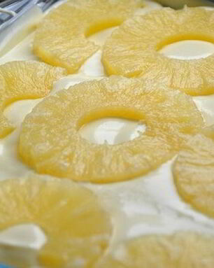 Тирамису с ананасами