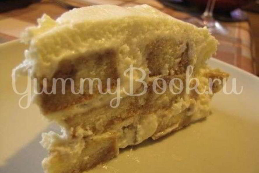 Рецепт тирамису с бисквитом