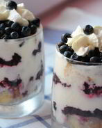 Тирамису с черникой