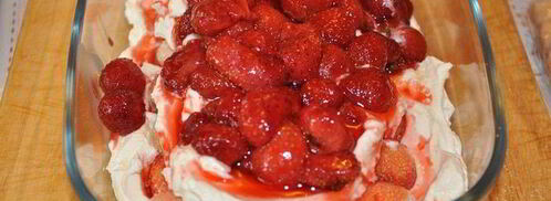 тирамису с клубникой и белым шоколадом. Шаг 4