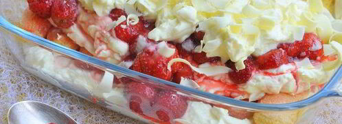 тирамису с клубникой и белым шоколадом. Шаг 6