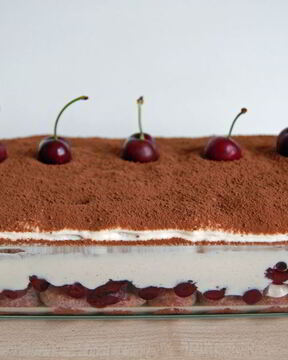 Тирамису с вишней