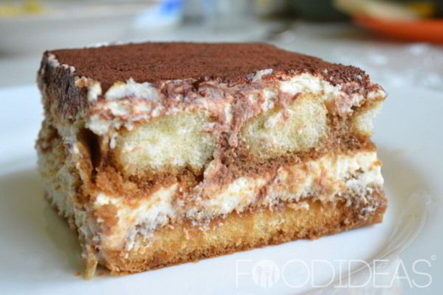 Рецепт тирамису со сливками