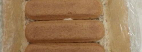 творожный тирамису с кусочками какао-желе. Шаг 7