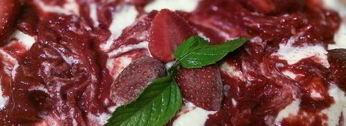 ванильно-клубничное мороженое тирамису. Шаг 7