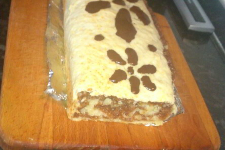 Рецепт творожно-шоколадного экспромт