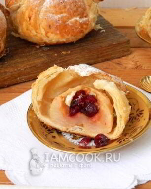 Яблоки, запеченные в тесте