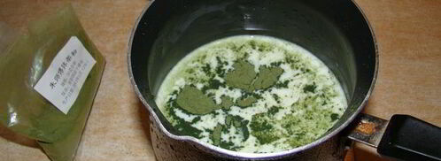 японский десерт с чаем маття. Шаг 9