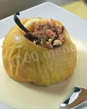 Запеченные яблоки с сахаром и корицей в духовке