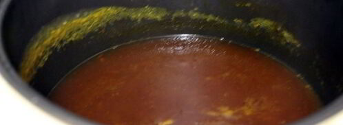 желе из антоновских яблок и облепихи в мультиварке. Шаг 7