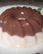 Желе из молока и какао