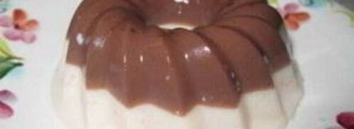 желе из молока и какао. Шаг 4