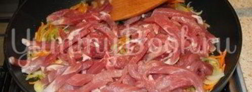азу из свинины. Шаг 5