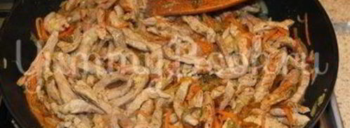 азу из свинины. Шаг 6