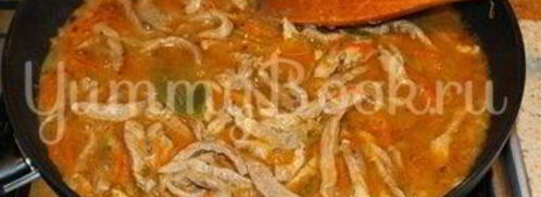 азу из свинины. Шаг 8