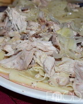 Бешбармак из курицы