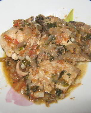 Чахохбили с курицей