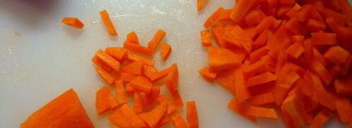 чапче — крахмальная лапша с овощами и говядиной. Шаг 2