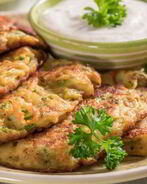 Драники из кабачков и картофеля