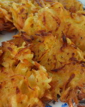 Драники картофельные с тыквой