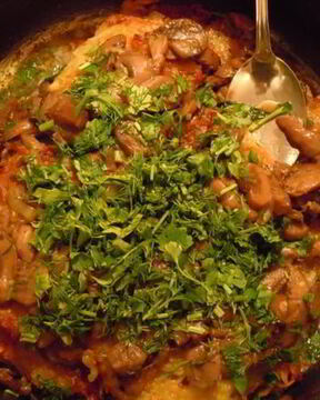 Драники с грибами