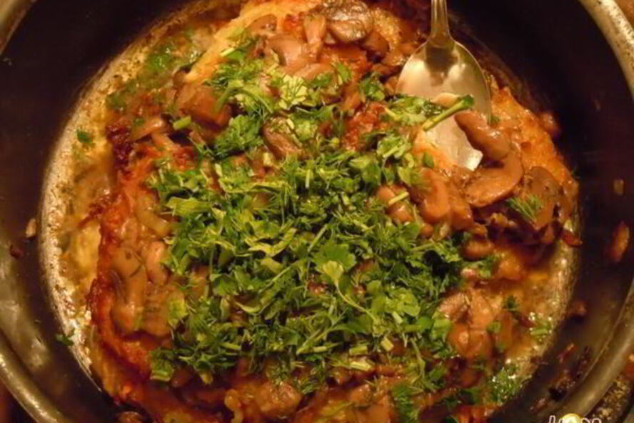 Рецепт драников с грибами