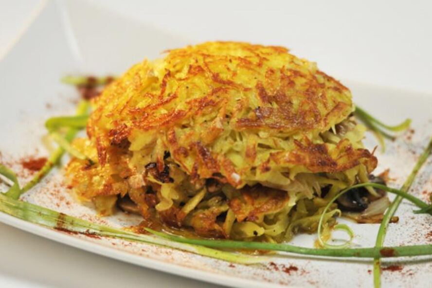 Рецепт драников с грибной начинкой