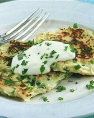 Драники с хреном