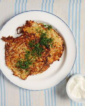 Драники с квашеной капустой