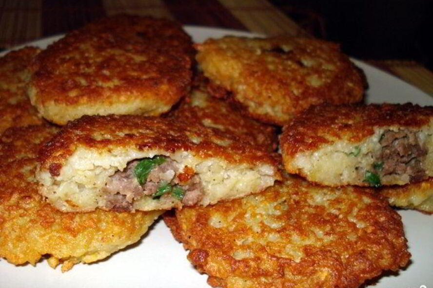 Рецепт драников с мясом