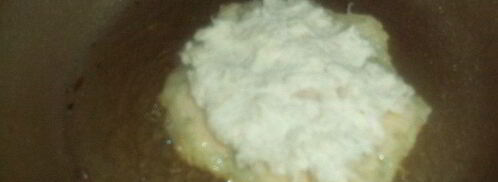 драники с начинкой. Шаг 4