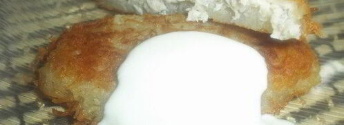 драники с начинкой. Шаг 7