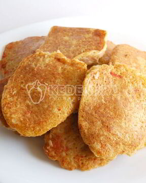 Драники с овощами