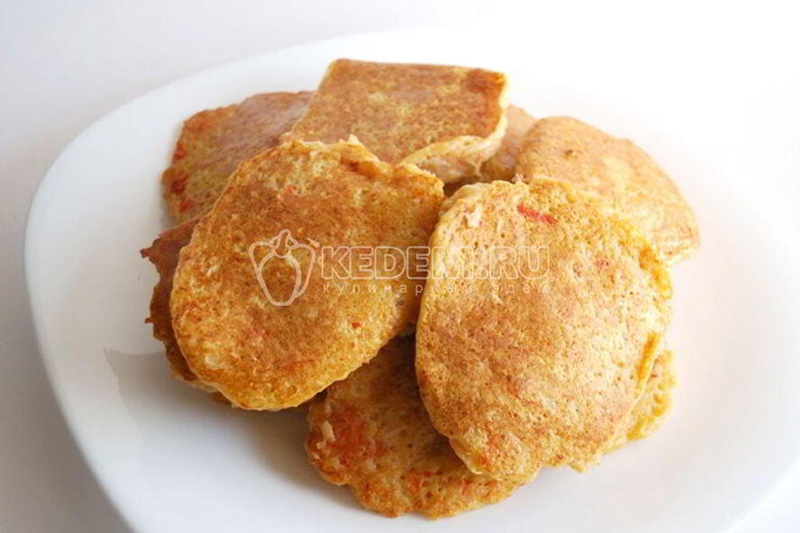 Рецепт драников с овощами