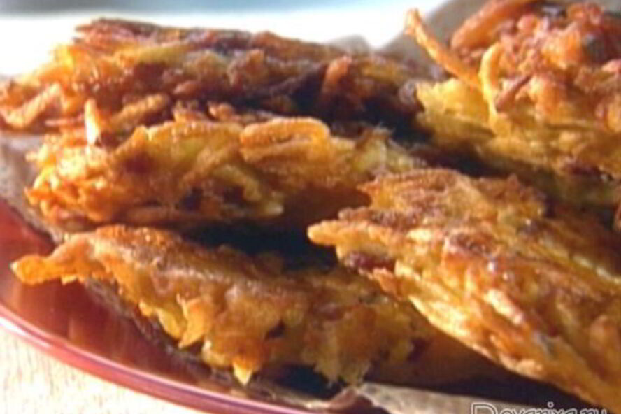 Рецепт драников с сосисками