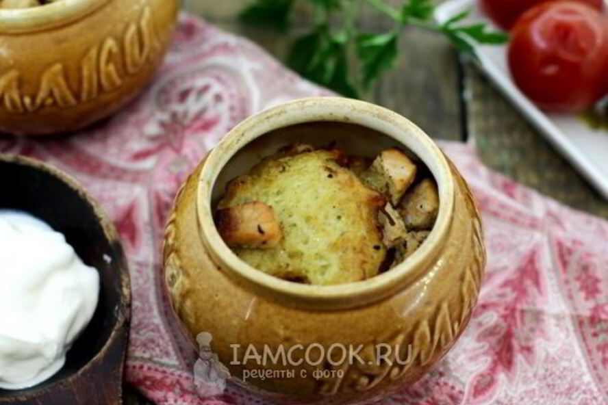 Рецепт драников в горшочке