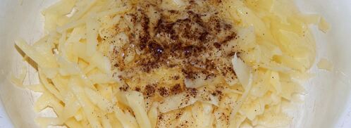 картофельные драники без муки. Шаг 3