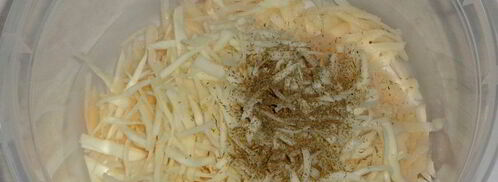 картофельные драники с капустой. Шаг 3