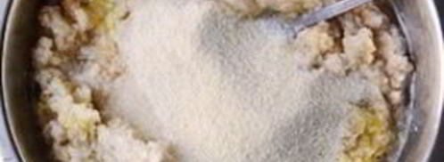 картофельные драники с манкой. Шаг 3