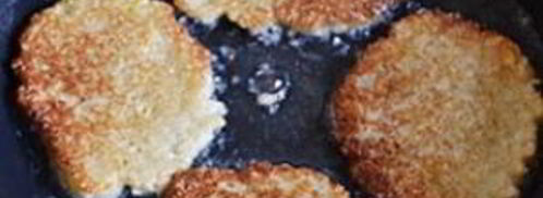 картофельные драники с манкой. Шаг 5