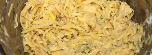 очень вкусные драники. Шаг 4