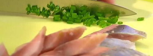 овощные драники с селедкой. Шаг 8