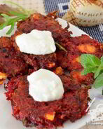 Свекольные драники