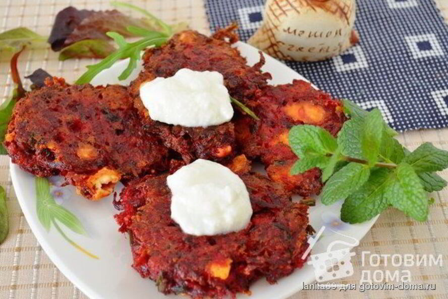 Рецепт свекольных драников