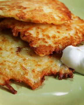 Вкусные картофельные драники