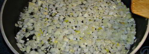 фрикадельки из баклажана и белой фасоли. Шаг 2